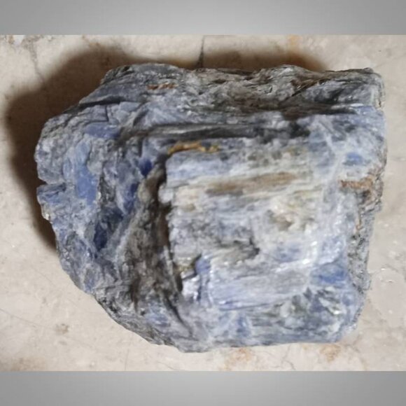 blue KYANITE stone rock crystal chunk : CHAKRA : serenity : honesty 01 - Picture 7 of 8